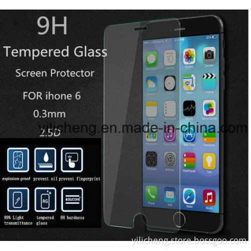 Premium Tempered Glass Screen Protector HD Toughened Protective Film Ultra Thin 0.3mm with Retail Package for iPhone6 iPhone 6